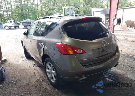 2009 Nissan Murano Sl из США, поврежденный, VIN JN8AZ18U59W031105